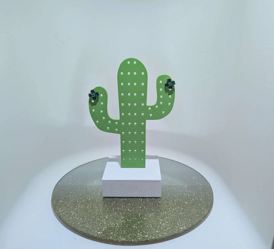 Kaktus-Ohrringhalter & Schmuckkästchen Astrid Wagner 3D Print Studio