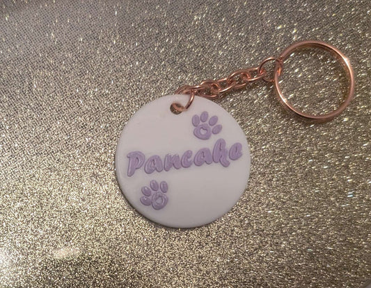 Schlüsselanhänger Rund  Personalisierbar