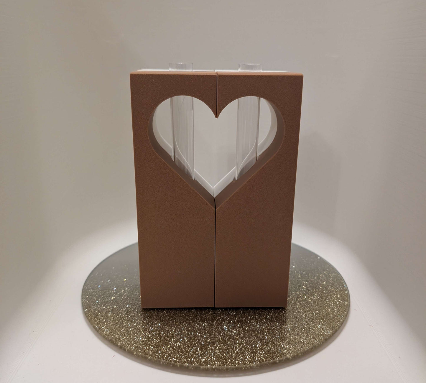 Reagenzglas Vase Herzform
