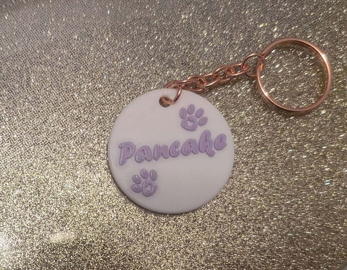 Schlüsselanhänger Rund  Personalisierbar