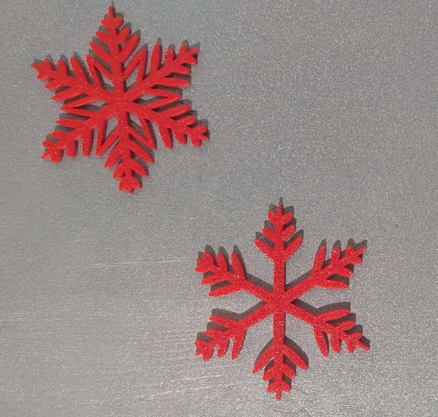 Schneeflocken Tischdekoration