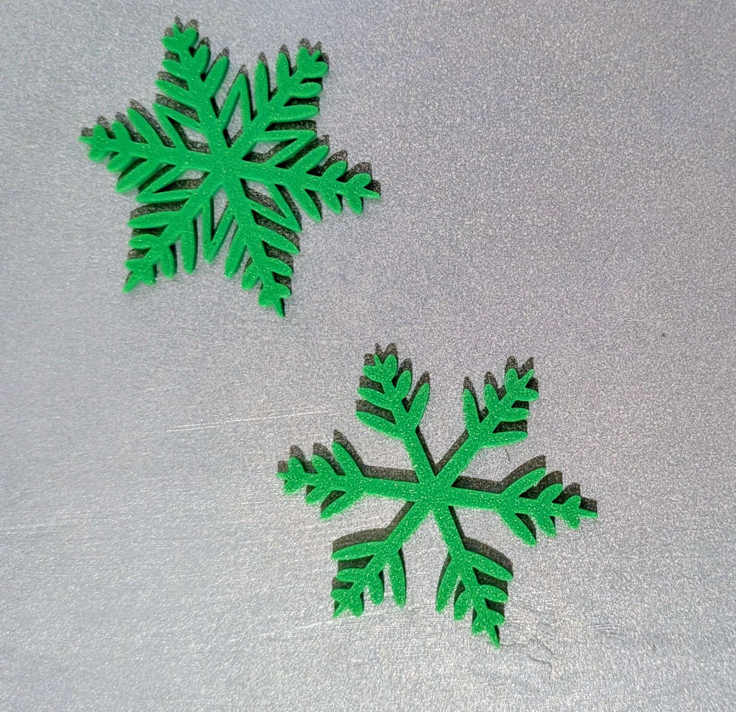 Schneeflocken Tischdekoration