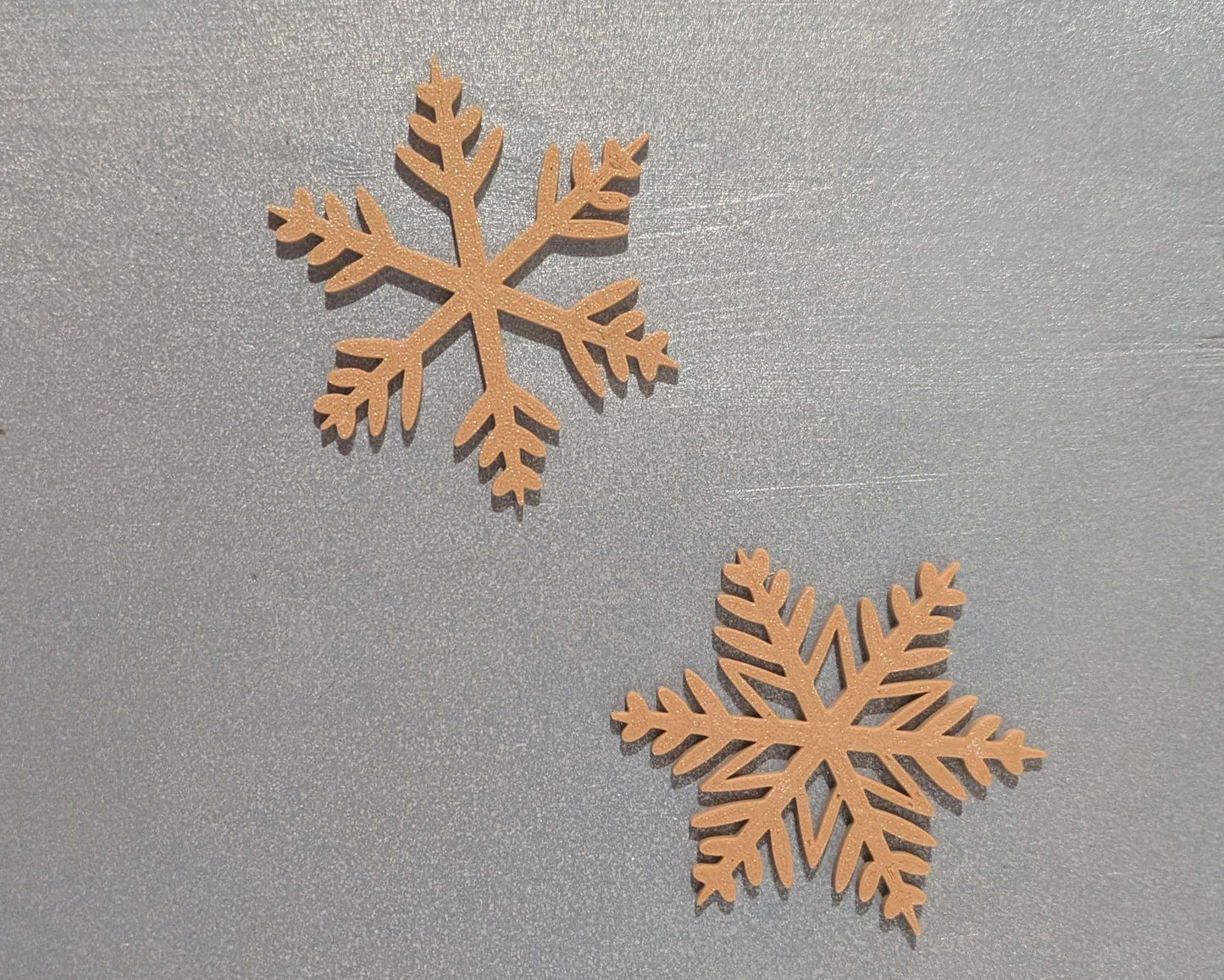 Schneeflocken Tischdekoration