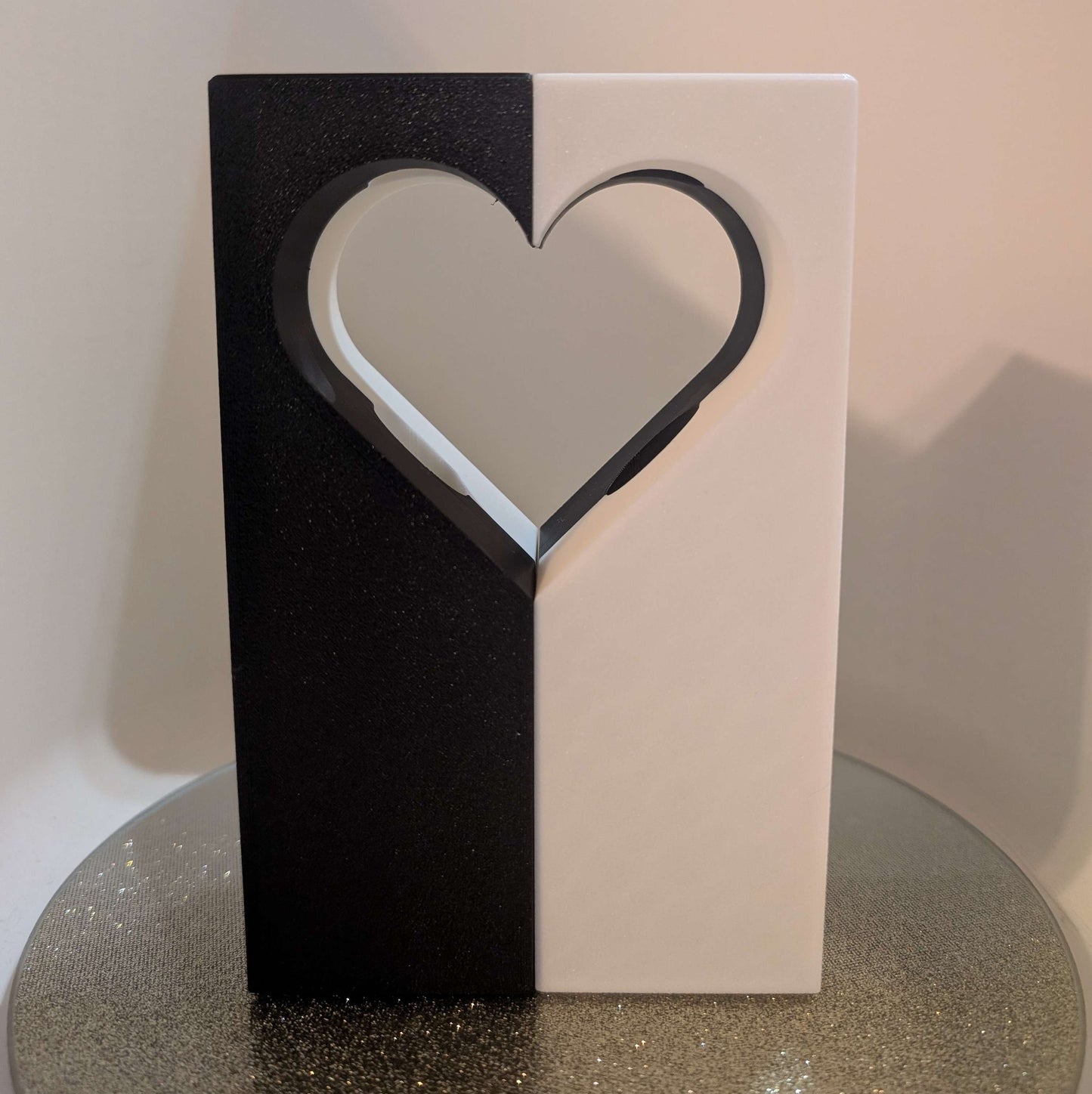 Reagenzglas Vase Herzform