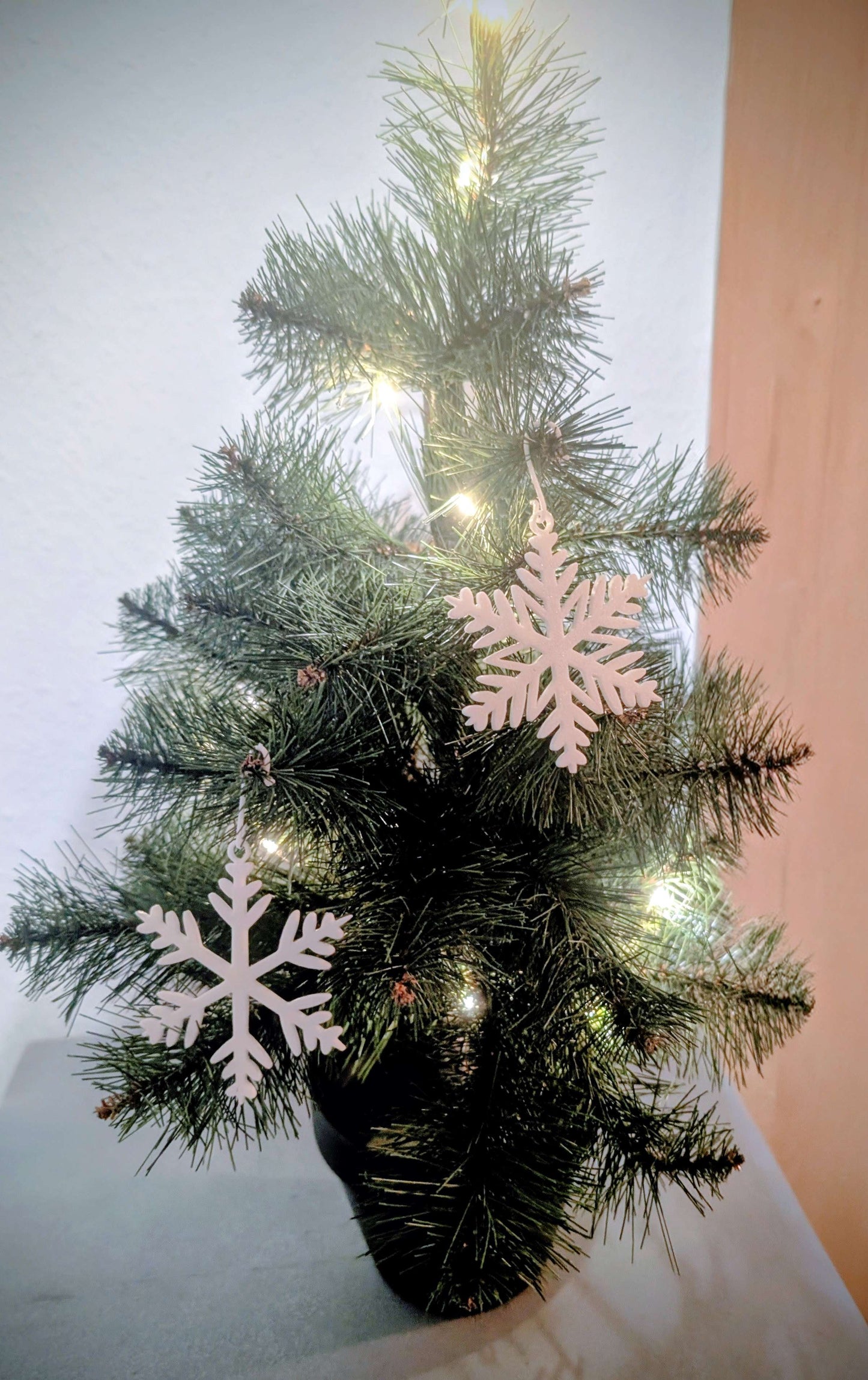 Schneeflocken Weihnachtsbaum- Schmuck