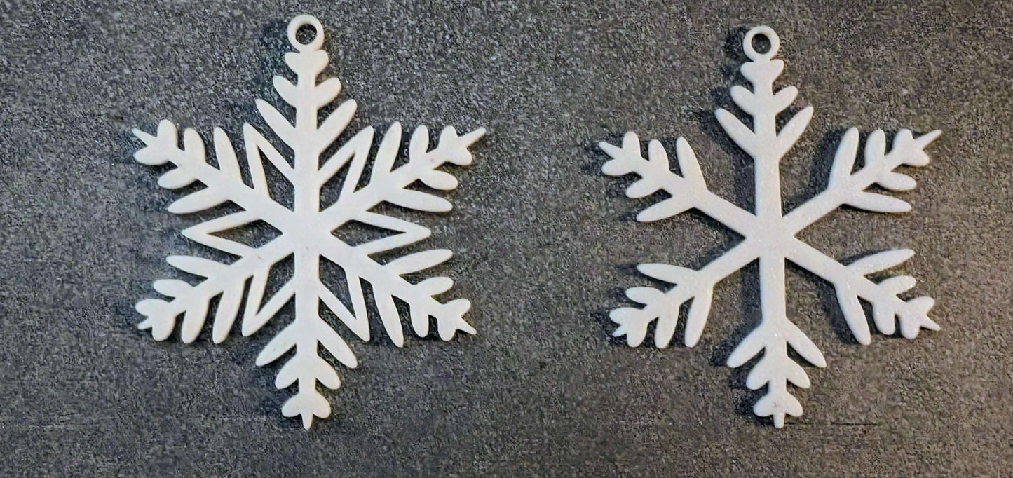 Schneeflocken Weihnachtsbaum- Schmuck