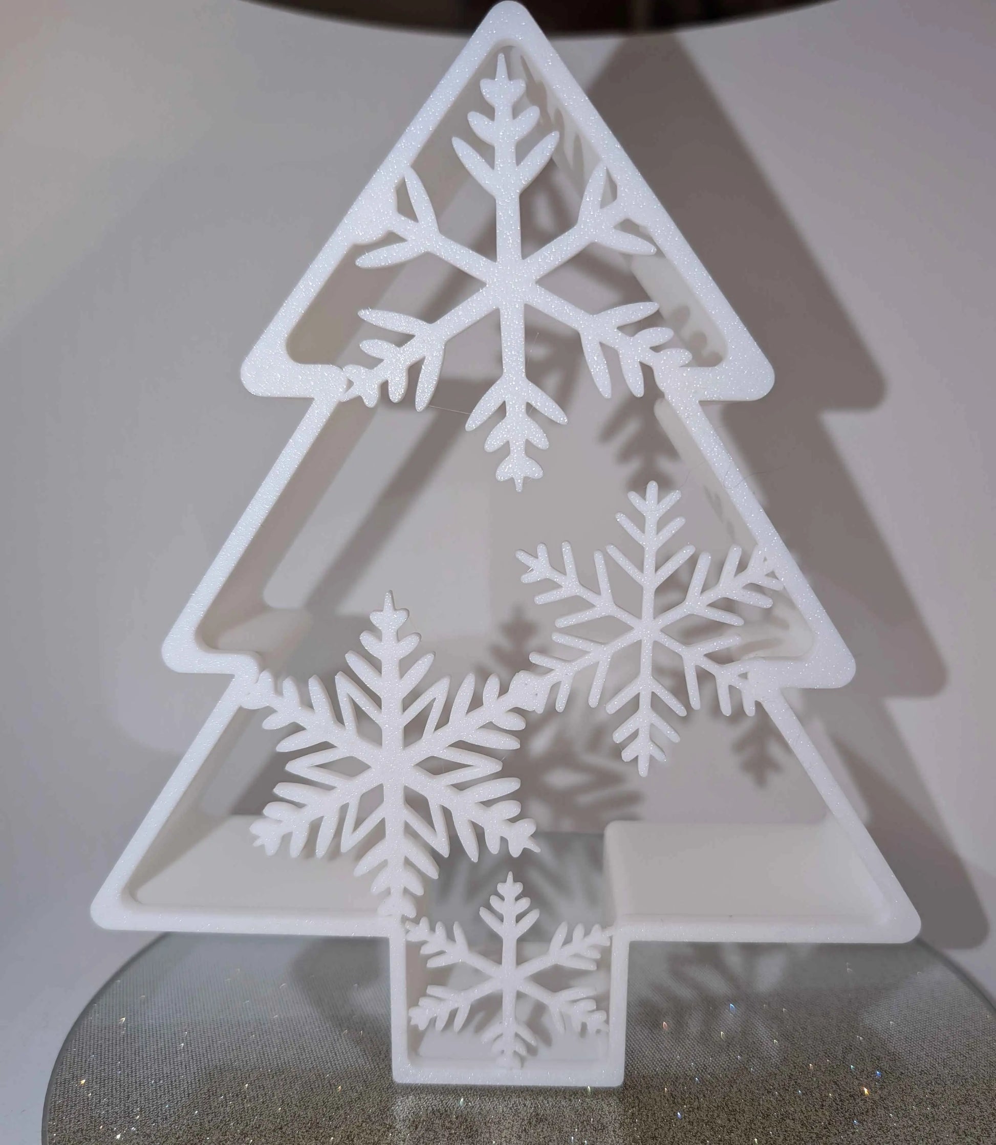 Weihnachtsbaum Tischdekoration Vorderseite - Astrid Wagner 3D Print Studio