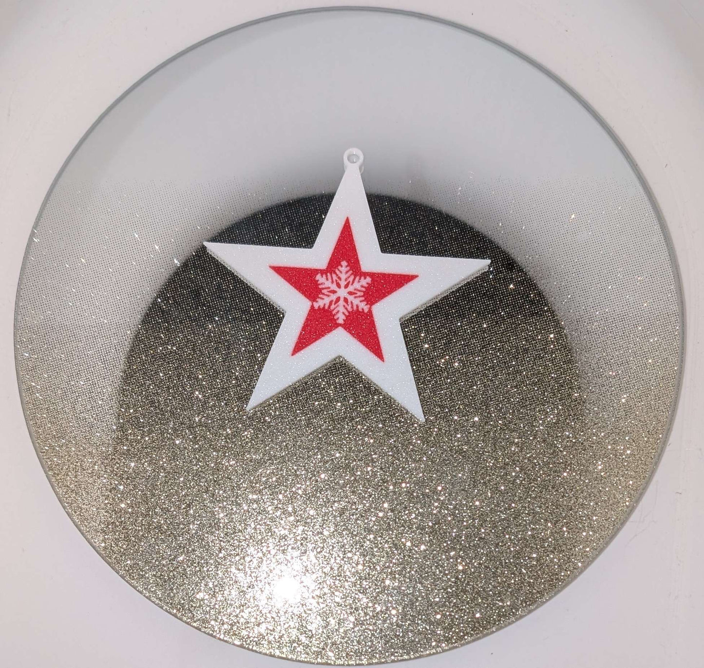 Weihnachtsstern Baumschmuck Rot - Astrid Wagner 3D Print Studio