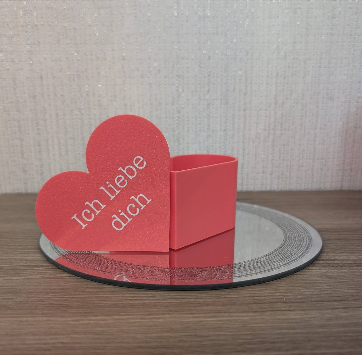 Herzdose mit individuellem Deckel – Ein Geschenk von Herzen