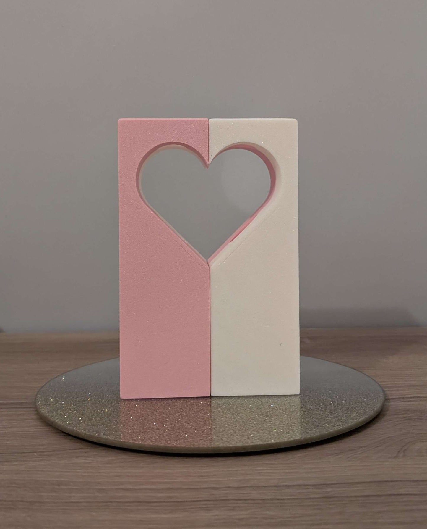 Reagenzglas Vase Herzform